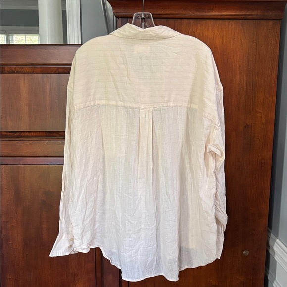 AE Perfect Button Up Long Sleeve Shirt - Picture 5 of 14